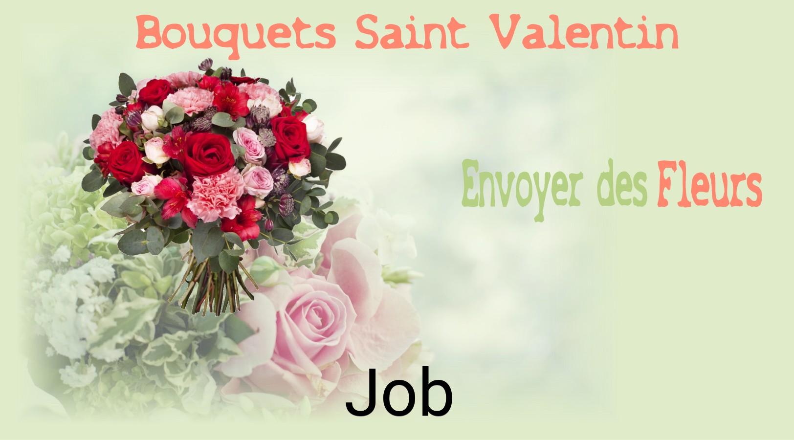 Roses de Saint-Valentin livrées à Job